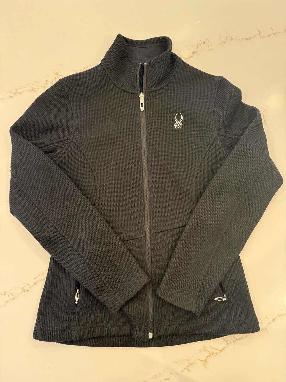 Spyder Core Sweater Full Zip Jacket Black Size M